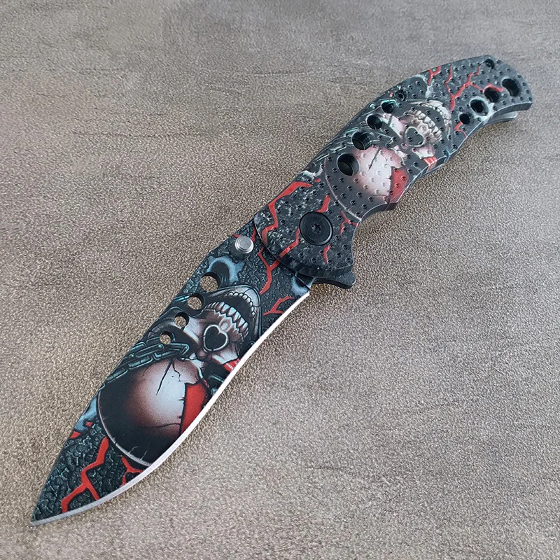 Free Shipping 3D Tech Red Skull Folding Tactical Knife High Hardness Sharp Blade Outdoor Camping EDC Hunting Survival Tool
Free Shipping 3D Tech Red Skull Folding Tactical Knife High Hardness Sharp Blade Outdoor Camping EDC Hunting Survival Tool