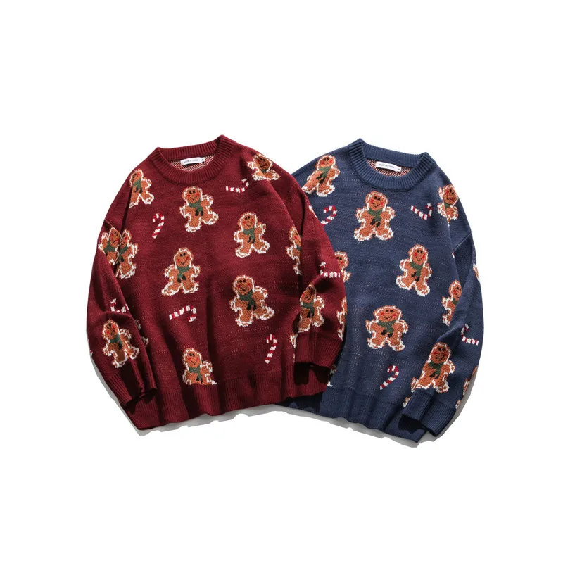 Autumn Winter Vintage Sweater Men Clothes Cute Cookie Pullover Loose Full O-Neck Men Sweater Men's Sweater 48121930
Autumn Winter Vintage Sweater Men Clothes Cute Cookie Pullover Loose Full O-Neck Men Sweater Men's Sweater 48121930