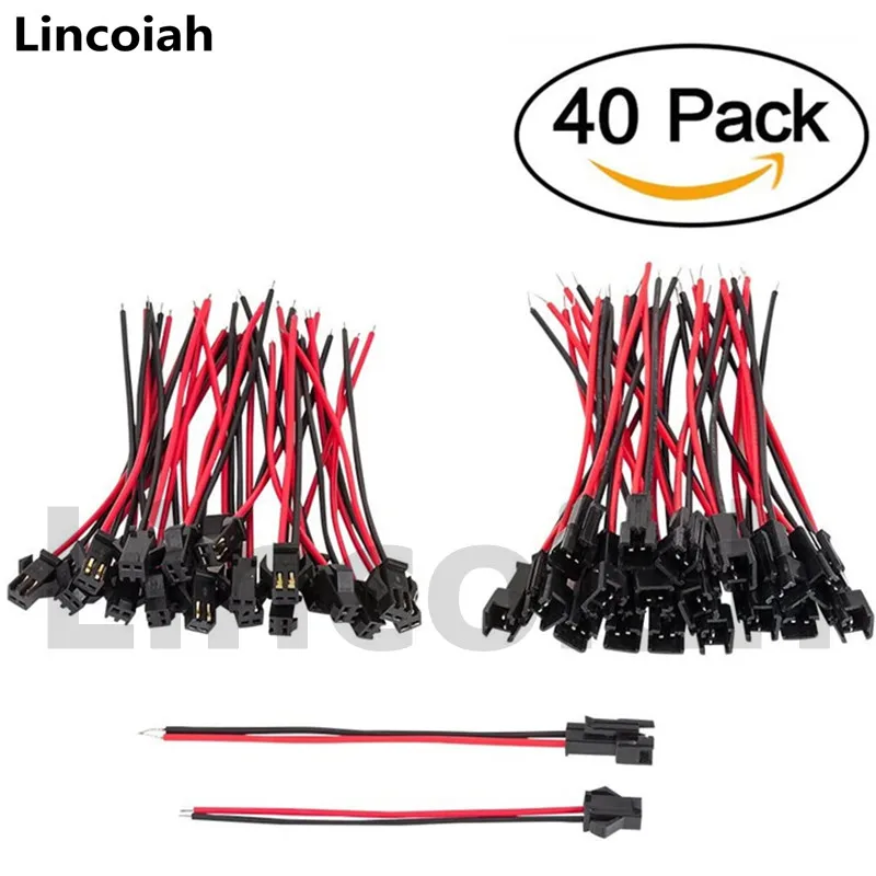 40 20 10 pcs/set Male to Female Plug Terminal Wire Connector Terminal Line JST wire Connector for LED Downlight Ceiling Lamp
40 20 10 pcs/set Male to Female Plug Terminal Wire Connector Terminal Line JST wire Connector for LED Downlight Ceiling Lamp