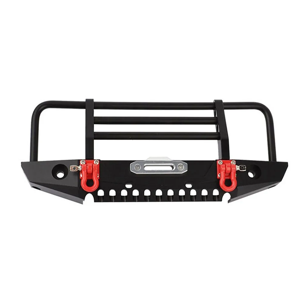 Metal Front Bumper with Two Hooks for 1/10 TRAXXAS TRX4 Defender SCX10 90046 RC Car Parts Accessories
Metal Front Bumper with Two Hooks for 1/10 TRAXXAS TRX4 Defender SCX10 90046 RC Car Parts Accessories