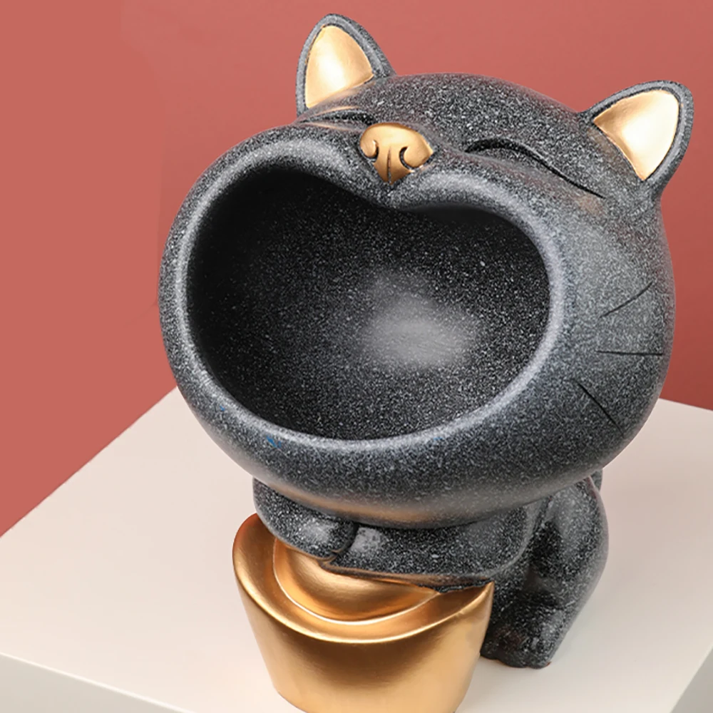Cute Big Mouth Cat Resin Figurine Storage Box Home Decoration Statue Living Room Decor Art Sculpture Bedroom Decorative Ornament
Cute Big Mouth Cat Resin Figurine Storage Box Home Decoration Statue Living Room Decor Art Sculpture Bedroom Decorative Ornament
