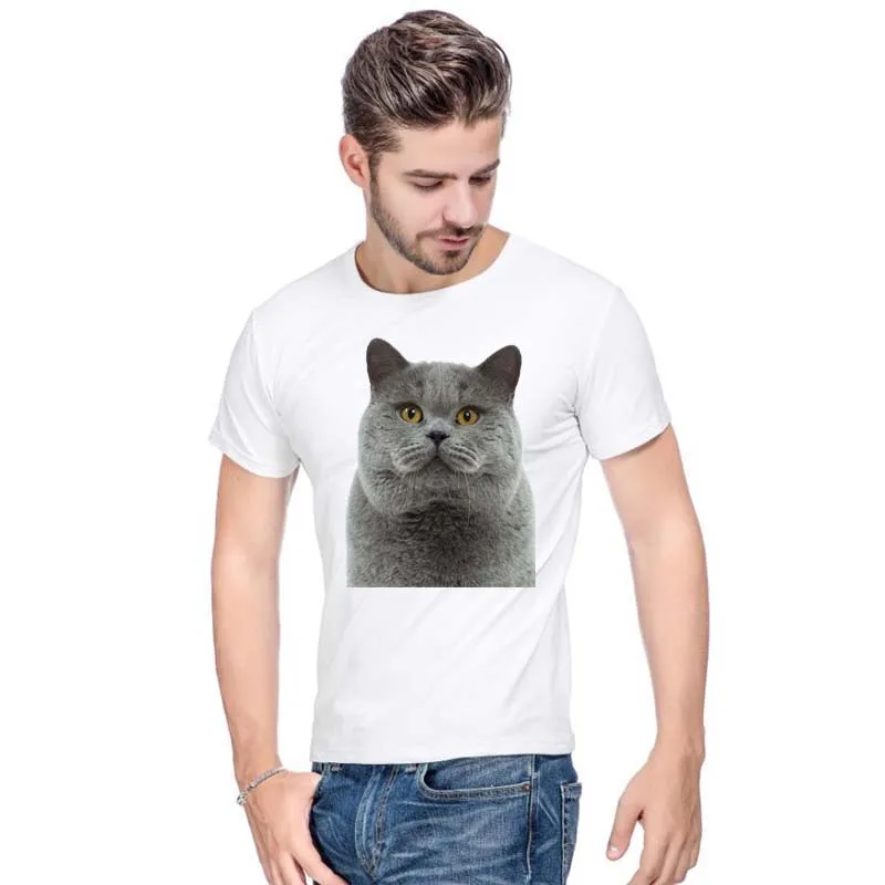Men T Shirt British Shorthair Cat T Shirt Women T-Shirt 
Men T Shirt British Shorthair Cat T Shirt Women T-Shirt
