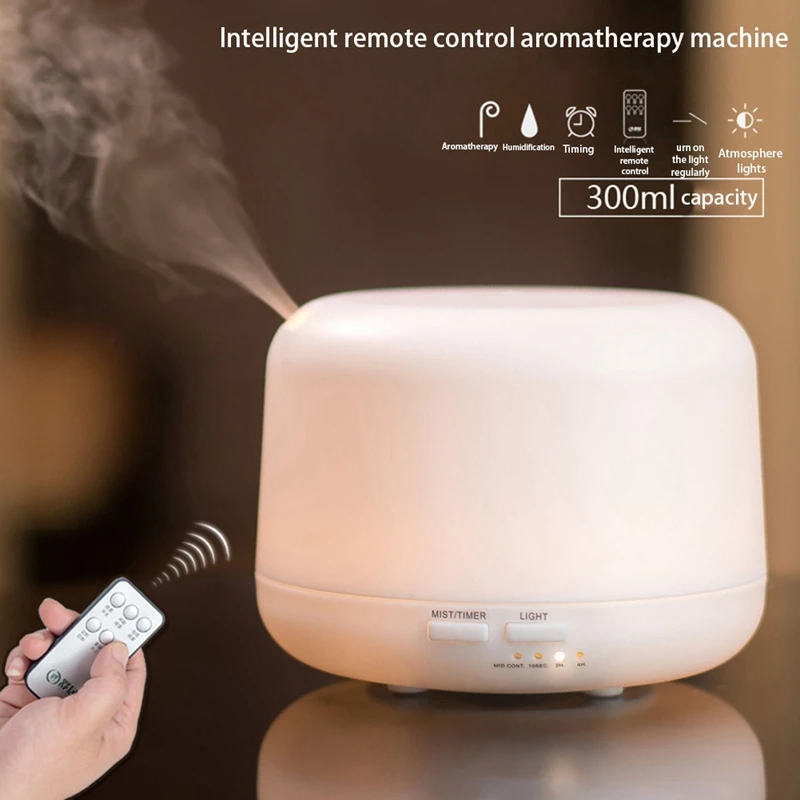 

Aroma Diffuser Humidifier 500Ml Air Purifier Essential and Aroma Oil Auto Power Disconnection with Timer