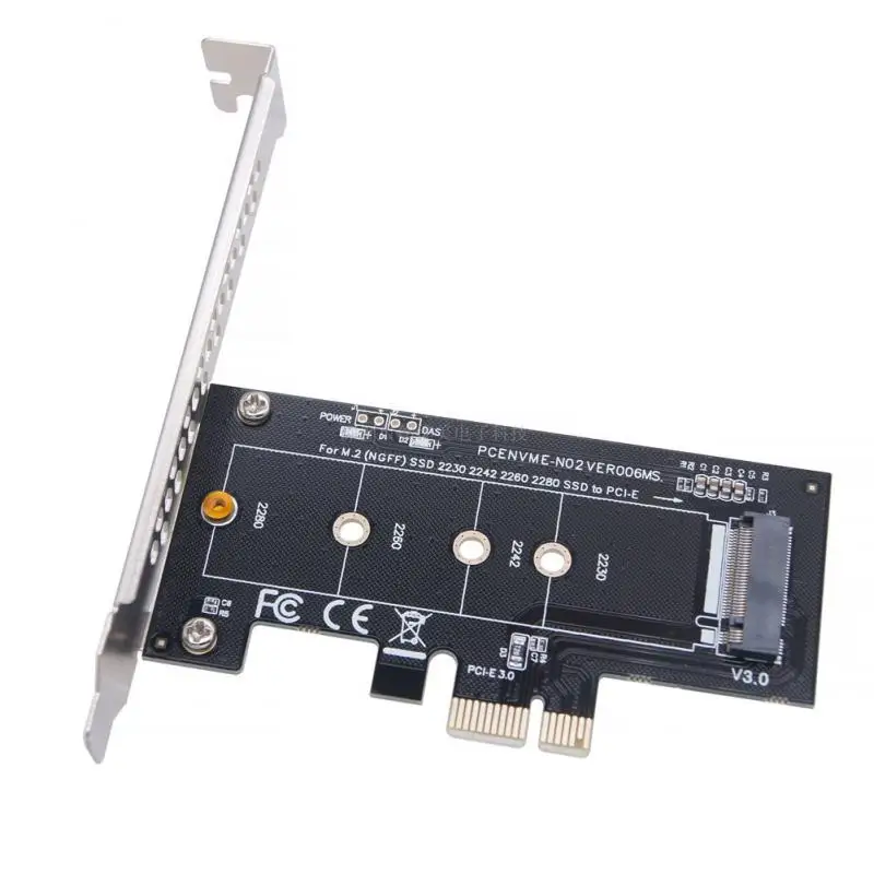 M.2 NVMe SSD TO PCIE 3.0 X1 4X Adapter M Key Interface Card Support PCI Express 3.0 2230 2242 2260 2280 Size M.2 NVME SSD
M.2 NVMe SSD TO PCIE 3.0 X1 4X Adapter M Key Interface Card Support PCI Express 3.0 2230 2242 2260 2280 Size M.2 NVME SSD