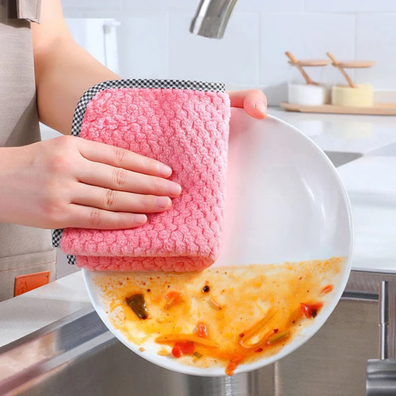 Kitchen daily dish towel, dish cloth, kitchen rag, non-stick oil, cleaning cloth
Kitchen daily dish towel, dish cloth, kitchen rag, non-stick oil, cleaning cloth