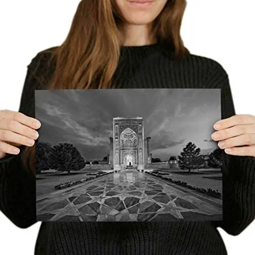 Mausoleum Amir Building Poster Metal Sign Novelty Home Wall Decoration Man Cave 12X16 inch
Mausoleum Amir Building Poster Metal Sign Novelty Home Wall Decoration Man Cave 12X16 inch