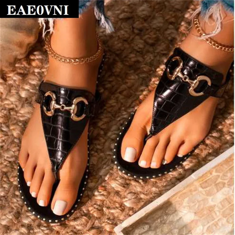 Ladies Slippers Outdoor Flip-flops Summer Barefoot Open-toe Slippers High Quality PU Flat Flat Comfortable Beach Slippers Women
Ladies Slippers Outdoor Flip-flops Summer Barefoot Open-toe Slippers High Quality PU Flat Flat Comfortable Beach Slippers Women
