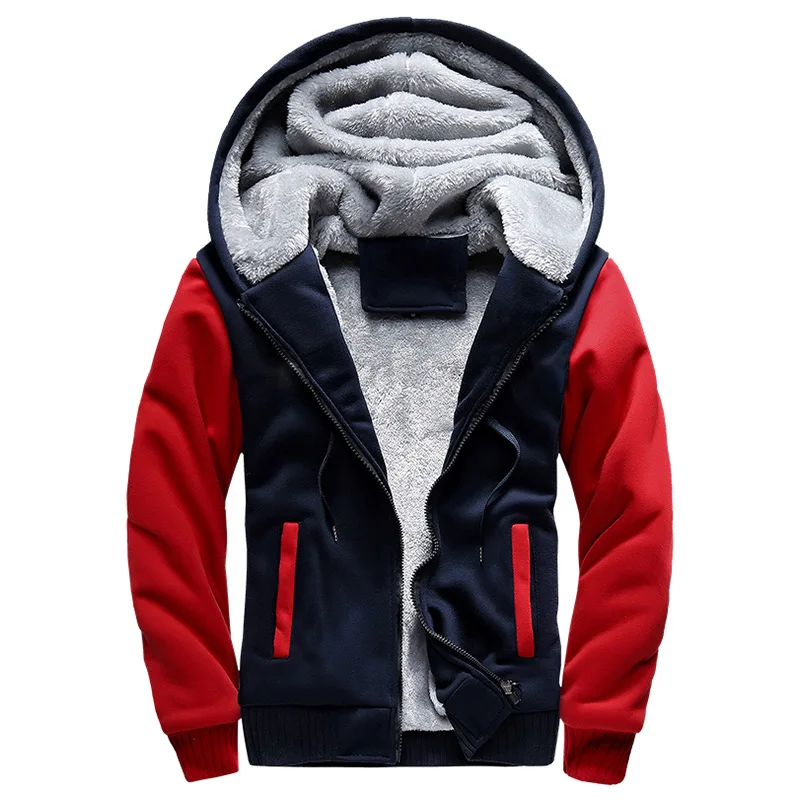 Sport Hoodie Winter Thick Fleece Men Sweatshirt Warm Zip Up Jacket Coat Running Jogging Fitness Casual Workout Jacket Sportswear
Sport Hoodie Winter Thick Fleece Men Sweatshirt Warm Zip Up Jacket Coat Running Jogging Fitness Casual Workout Jacket Sportswear