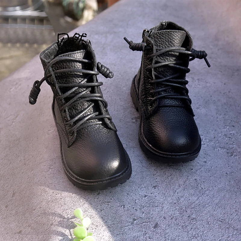 Dolakids New Winter 2022 Children's Shoes with Velvet Warm Children's Martin Boots British Style Soft Soles Cowhide Snow Boots
Dolakids New Winter 2022 Children's Shoes with Velvet Warm Children's Martin Boots British Style Soft Soles Cowhide Snow Boots