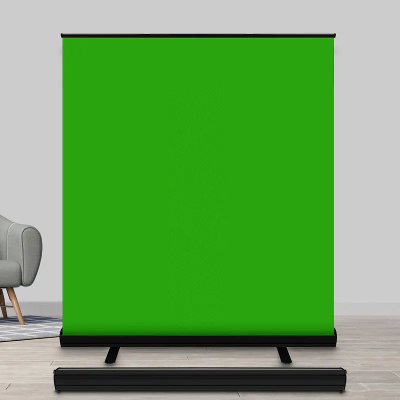 1.5x2M Chromakey Panel Pure Green Screen Photo Background Pull-up Polyester Cloth Fabric Backdrop For Photo Shoot Studio Gaming
1.5x2M Chromakey Panel Pure Green Screen Photo Background Pull-up Polyester Cloth Fabric Backdrop For Photo Shoot Studio Gaming