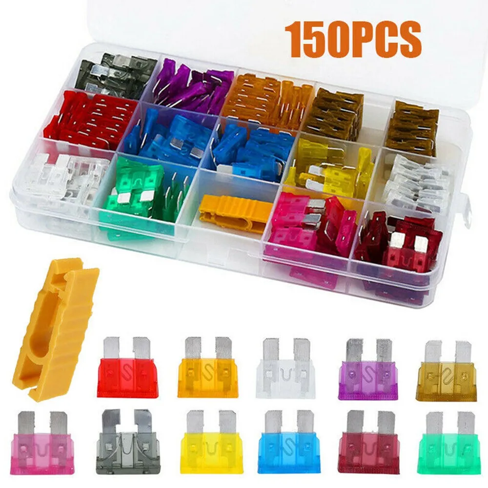 150pcs Insurance Plug In Insert Xenon Light Truck Boat Automotive Car Blade Fuse ATO / ATC / ATS / APR Fuse 2-40A
150pcs Insurance Plug In Insert Xenon Light Truck Boat Automotive Car Blade Fuse ATO / ATC / ATS / APR Fuse 2-40A