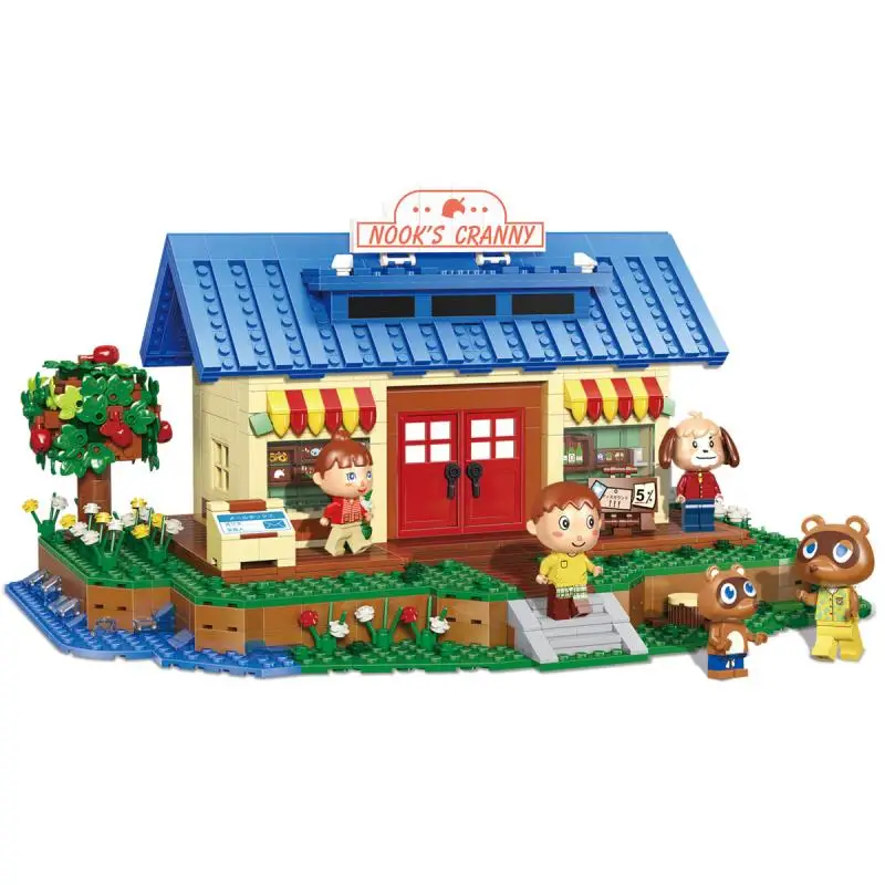 K103 1225Pcs Streethouse Building Toys The Animal Crossing House Assembly Bricks Model Building Blocks Kids Christmas Toys Gifts
K103 1225Pcs Streethouse Building Toys The Animal Crossing House Assembly Bricks Model Building Blocks Kids Christmas Toys Gifts