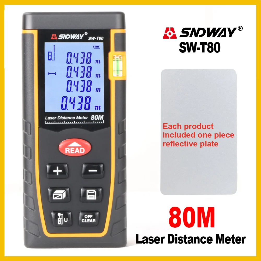 Дальномер лазерный SNDWAY T40/T60/T80/T100|Лазерные дальномеры| |
