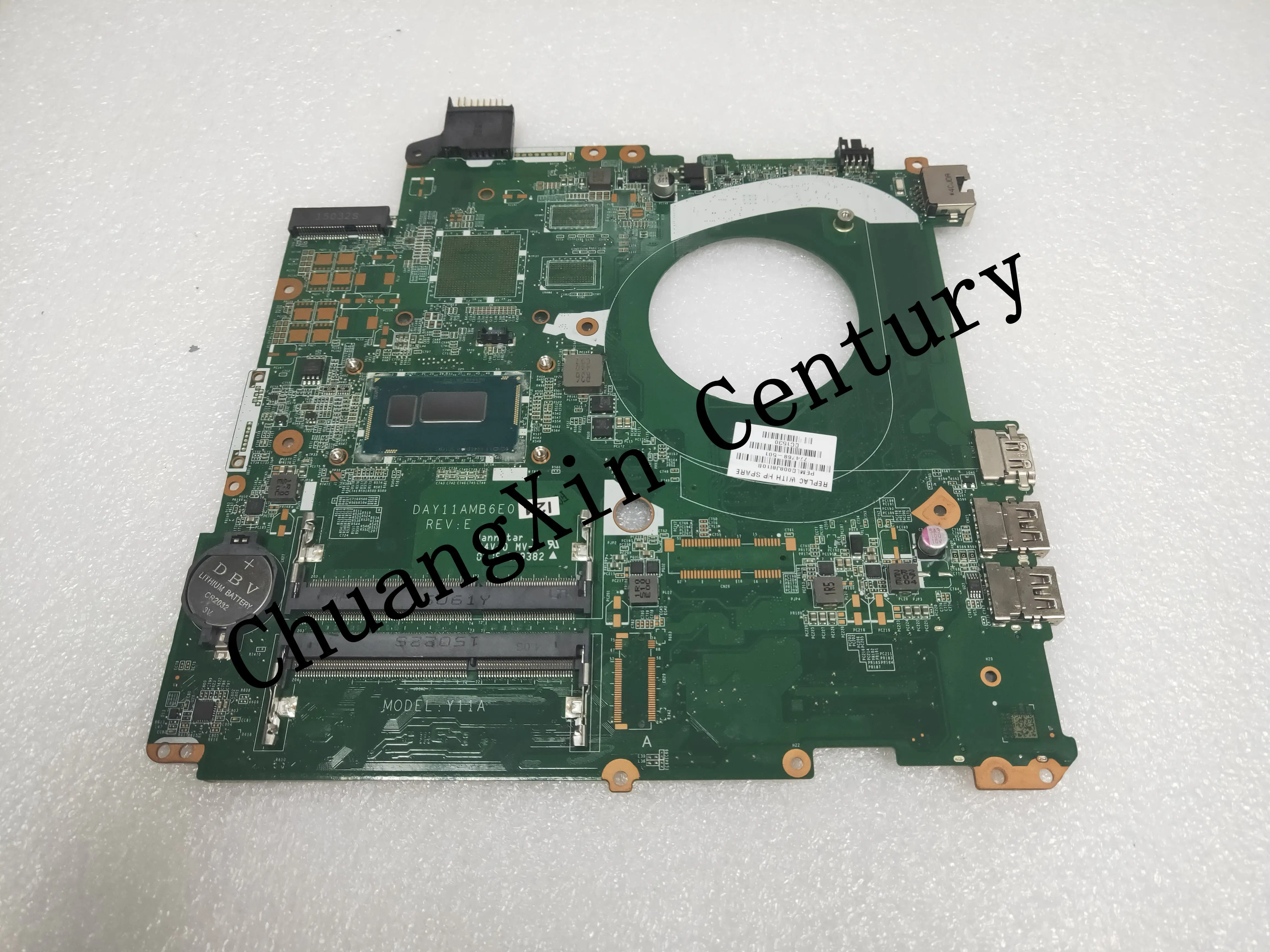 Для HP 15 P серии Материнская плата ноутбука DAY11AMB6E0 с I7 4510/4500U DDR3 100% полностью