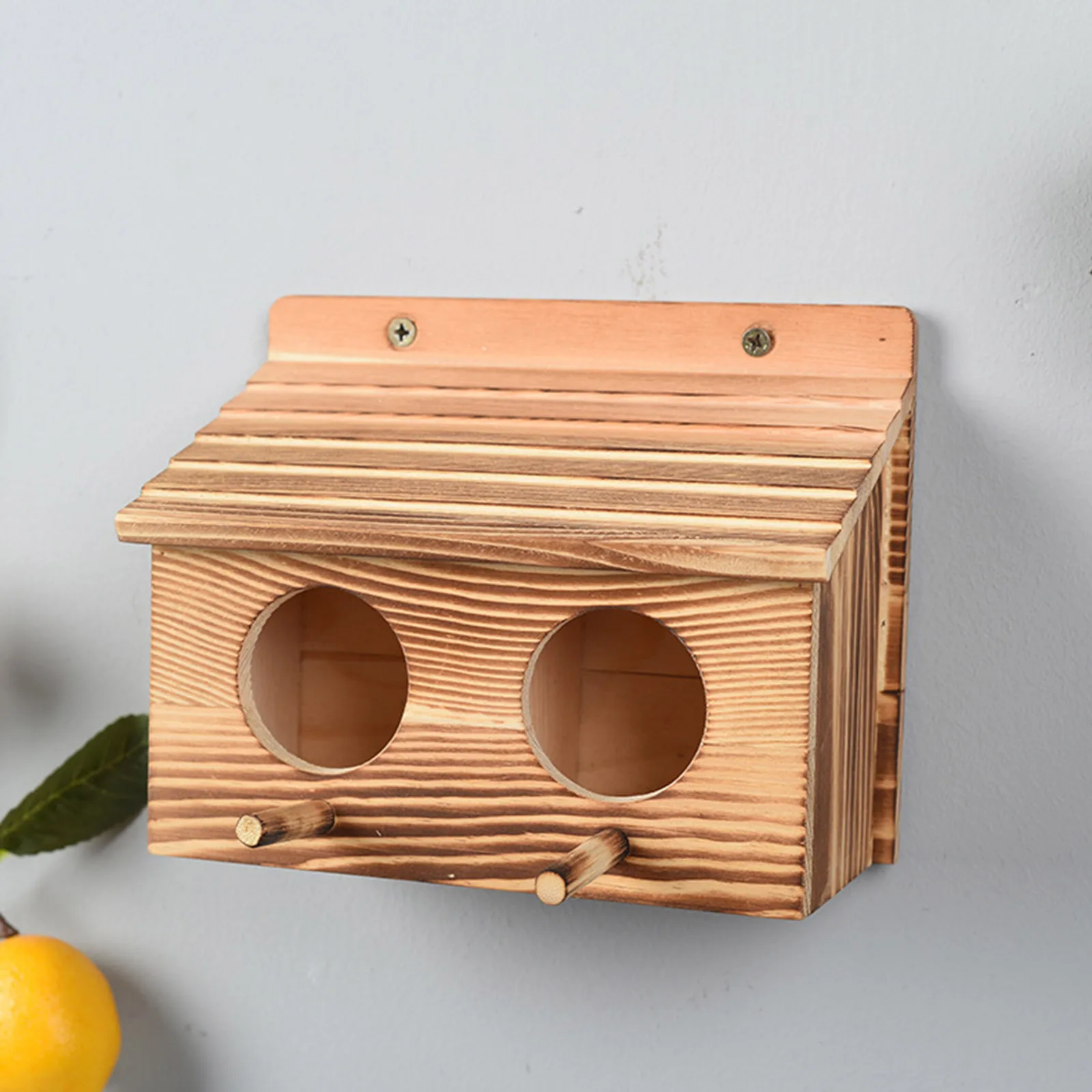 Bluebird Wooden House Outside - , Weatherproof Bird House with Out Door and Predator Guard for Outdoors Hanging
Bluebird Wooden House Outside - , Weatherproof Bird House with Out Door and Predator Guard for Outdoors Hanging