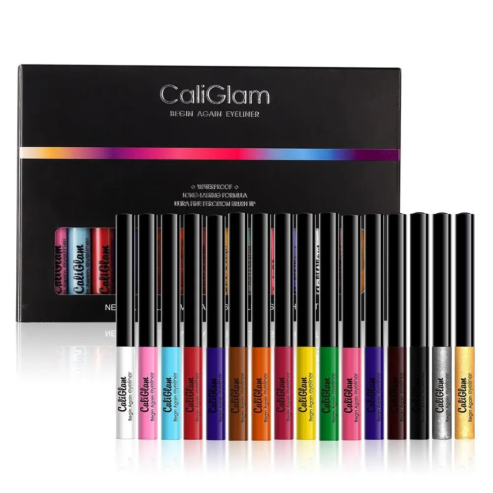 Liquid Eyeliner 16-Color Durable Waterproof Eyeliner Pen Set Gold White Blue Red Eyeliner Shiny Eyes Cosmetics Eye Makeup Kit
Liquid Eyeliner 16-Color Durable Waterproof Eyeliner Pen Set Gold White Blue Red Eyeliner Shiny Eyes Cosmetics Eye Makeup Kit