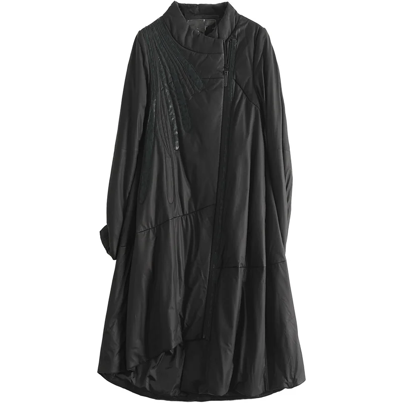 JCHB 2021 fashionable women's spring long sheepskin coat new black leather down coat
JCHB 2021 fashionable women's spring long sheepskin coat new black leather down coat