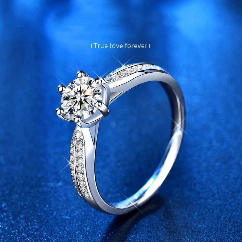 Moissanite woman laboratory made memorial day party 1.0/2.0 carat CT VVS1 D color S925 sterling silver ring gift
Moissanite woman laboratory made memorial day party 1.0/2.0 carat CT VVS1 D color S925 sterling silver ring gift