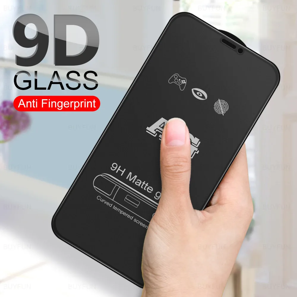 9D полное клеевое матовое стекло для IPhone 13 Pro Max 12 Mini Aifon Aphone 11 X XS XR 6 7 8 Plus Защитная