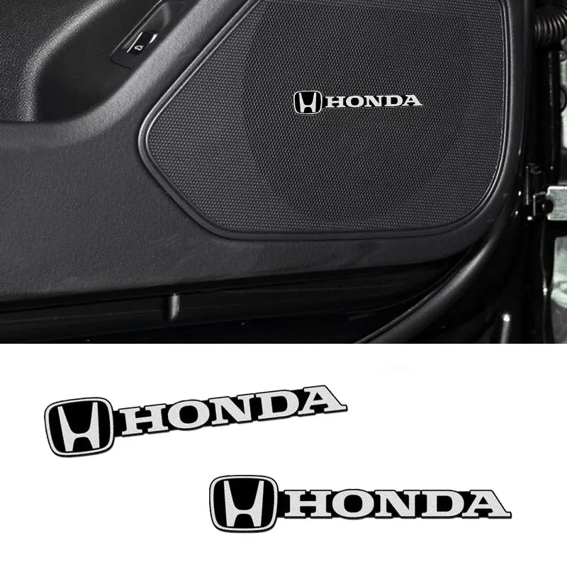 2/4 шт. автомобильные наклейки на эмблему Honda Civic Accord CRV Hrv Jazz | Автомобили и