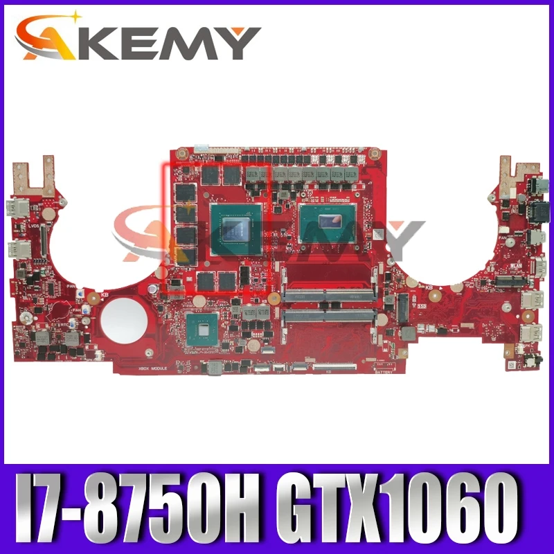 Akemy GL703GS Laptop motherboard for ASUS ROG Strix SCAR GL703GS S7BS original mainboard HM370 I7-8750H GTX1060 3GB/6GB
Akemy GL703GS Laptop motherboard for ASUS ROG Strix SCAR GL703GS S7BS original mainboard HM370 I7-8750H GTX1060 3GB/6GB