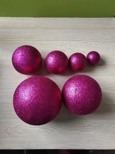 Rose red Polystyrene Styrofoam Foam Ball Party Wedding festival stage house decoration DIY handmade materials 6-12cm(diameter)
Rose red Polystyrene Styrofoam Foam Ball Party Wedding festival stage house decoration DIY handmade materials 6-12cm(diameter)