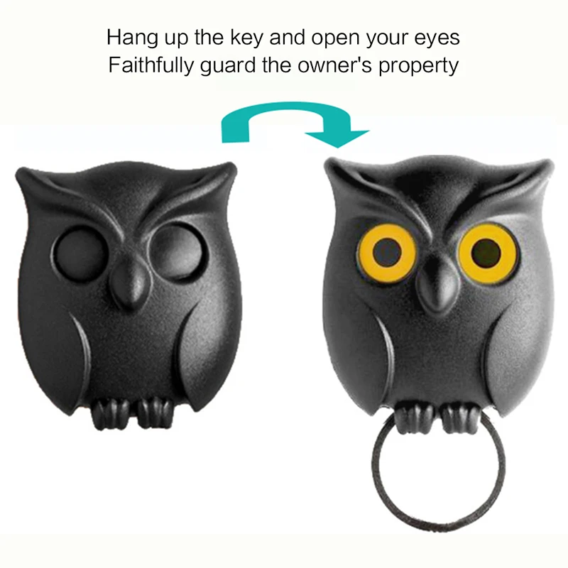 Owl shape key hook porch door side key hanging storage device cute key chain decorative hook
Owl shape key hook porch door side key hanging storage device cute key chain decorative hook