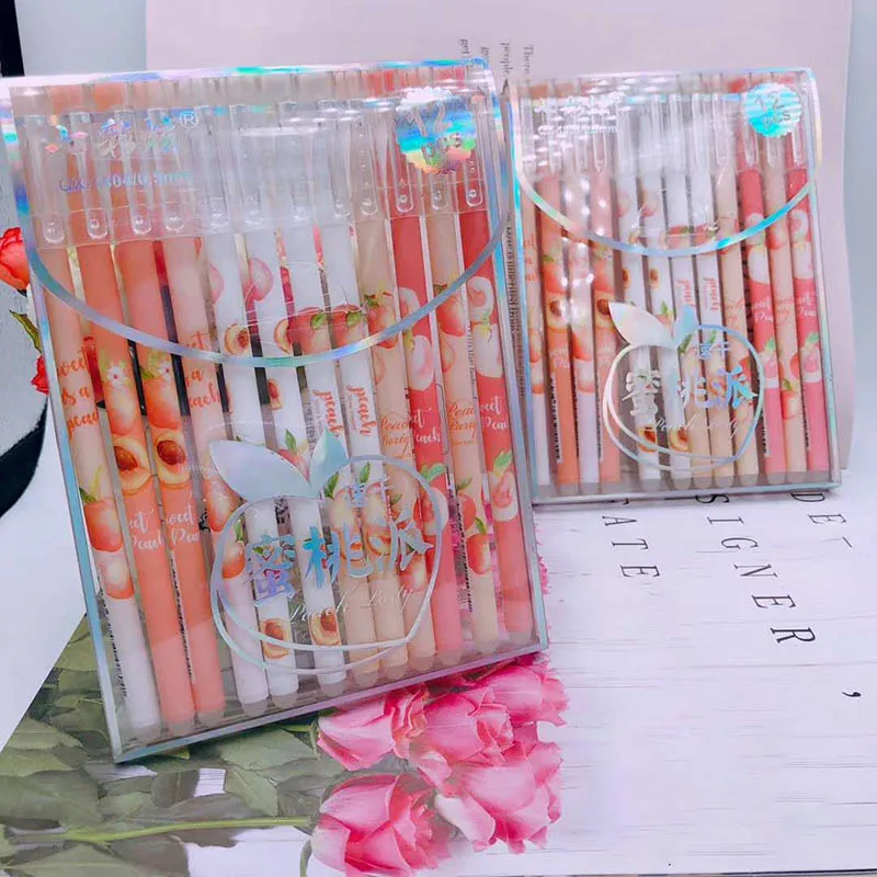 12Pcs/Set Plastic stationery Fruit Pattern gel pens cute stationary japanese pens school supplies stationery needle point pen
12Pcs/Set Plastic stationery Fruit Pattern gel pens cute stationary japanese pens school supplies stationery needle point pen