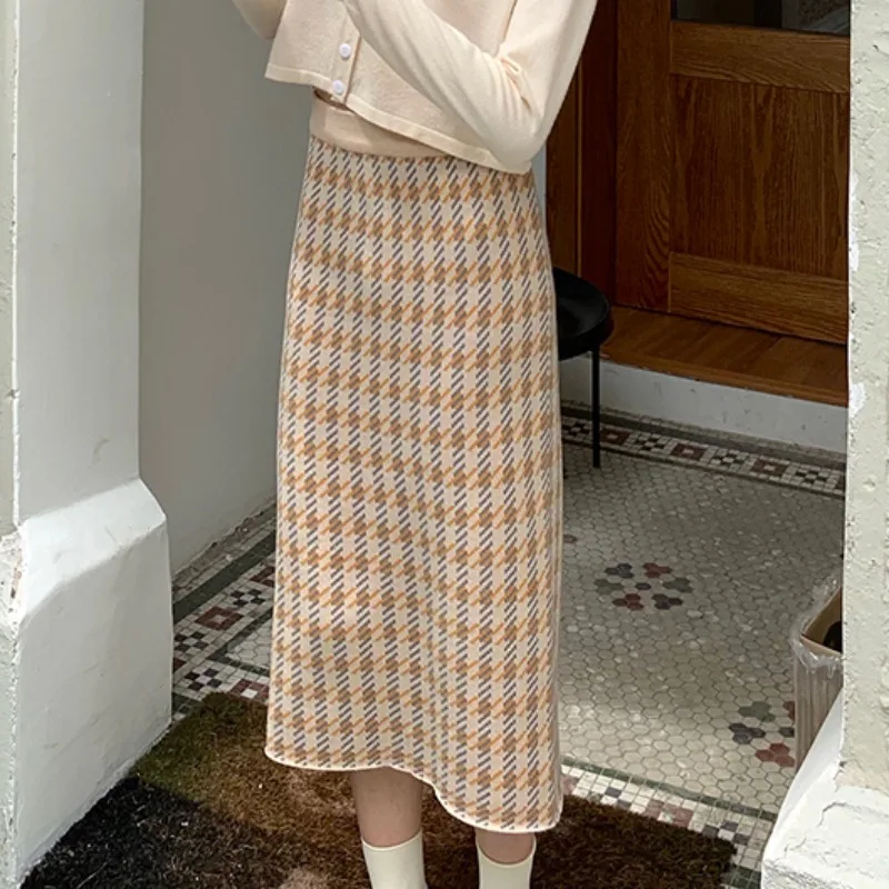 Long Elegant Winter Skirts Women Mid High Knitted Skirt Vintage Korean Style Plus Size Mujer Faldas Women's Clothing BY50BSQ
Long Elegant Winter Skirts Women Mid High Knitted Skirt Vintage Korean Style Plus Size Mujer Faldas Women's Clothing BY50BSQ