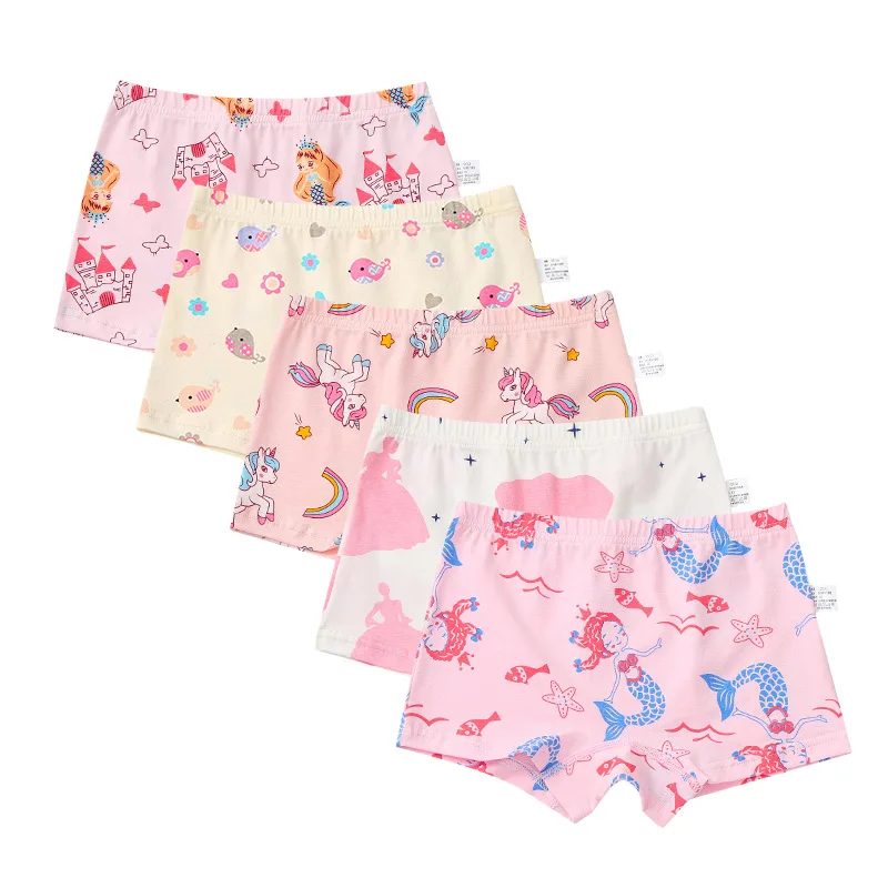 3Pcs Girls Cartoon Unicorns Underwear Baby Kids Lovely Pink Underpants Shorts Cotton Panties Children Boxer Briefs 1-13Years
3Pcs Girls Cartoon Unicorns Underwear Baby Kids Lovely Pink Underpants Shorts Cotton Panties Children Boxer Briefs 1-13Years
