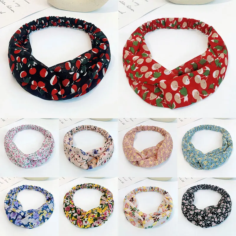 Women Hair Accessories for Baby Fashion Headband Fabric Cross Knotted Bow Chiffon Floral Hair Band Korea Headdress ladies Hoop
Women Hair Accessories for Baby Fashion Headband Fabric Cross Knotted Bow Chiffon Floral Hair Band Korea Headdress ladies Hoop