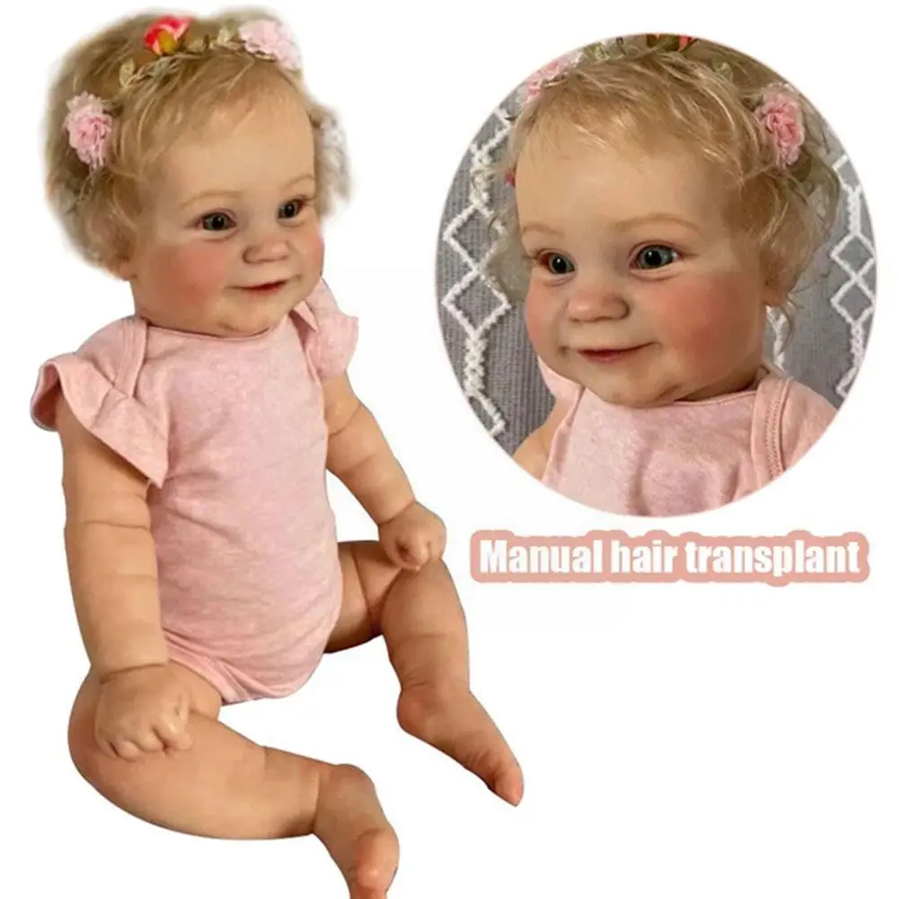 60cm/50cm Toddler Popular Cute Girl With Rooted Body Handmade Sale Hot Quality High Cuddle Blonde Hair Soft X6v3
60cm/50cm Toddler Popular Cute Girl With Rooted Body Handmade Sale Hot Quality High Cuddle Blonde Hair Soft X6v3