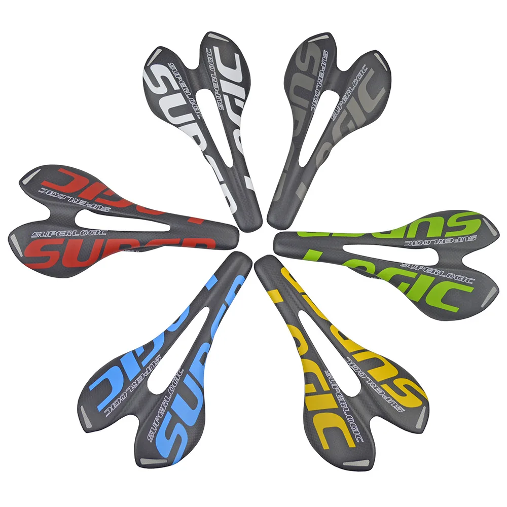 superlogic 3K Full Carbon Fiber Bicycle Saddle Road MTB Bike Carbon Saddle Seat Matte bike cushion 275*143mm cycling parts 
superlogic 3K Full Carbon Fiber Bicycle Saddle Road MTB Bike Carbon Saddle Seat Matte bike cushion 275*143mm cycling parts