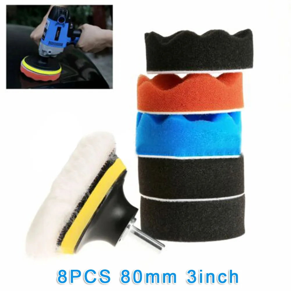 1 Set Sponge Pad Accessories 3inch 80mm Sponge Polishing Waxing Polishing Pad Kit Composite Polishing
1 Set Sponge Pad Accessories 3inch 80mm Sponge Polishing Waxing Polishing Pad Kit Composite Polishing