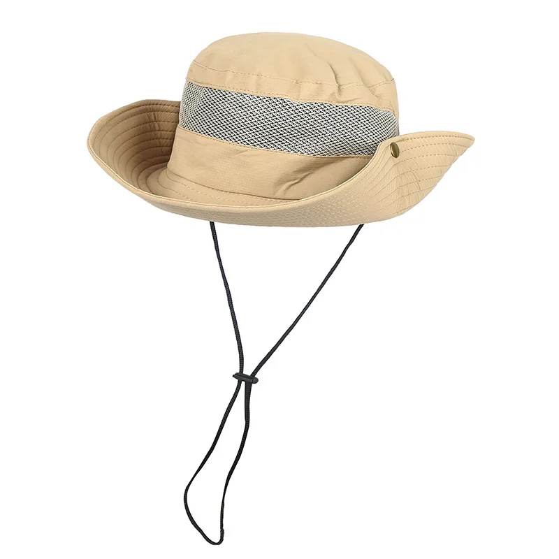 Fishing cap men's sunshade mountaineering cap summer outdoor UV-proof breathable large eaves fisherman cap folding
Fishing cap men's sunshade mountaineering cap summer outdoor UV-proof breathable large eaves fisherman cap folding