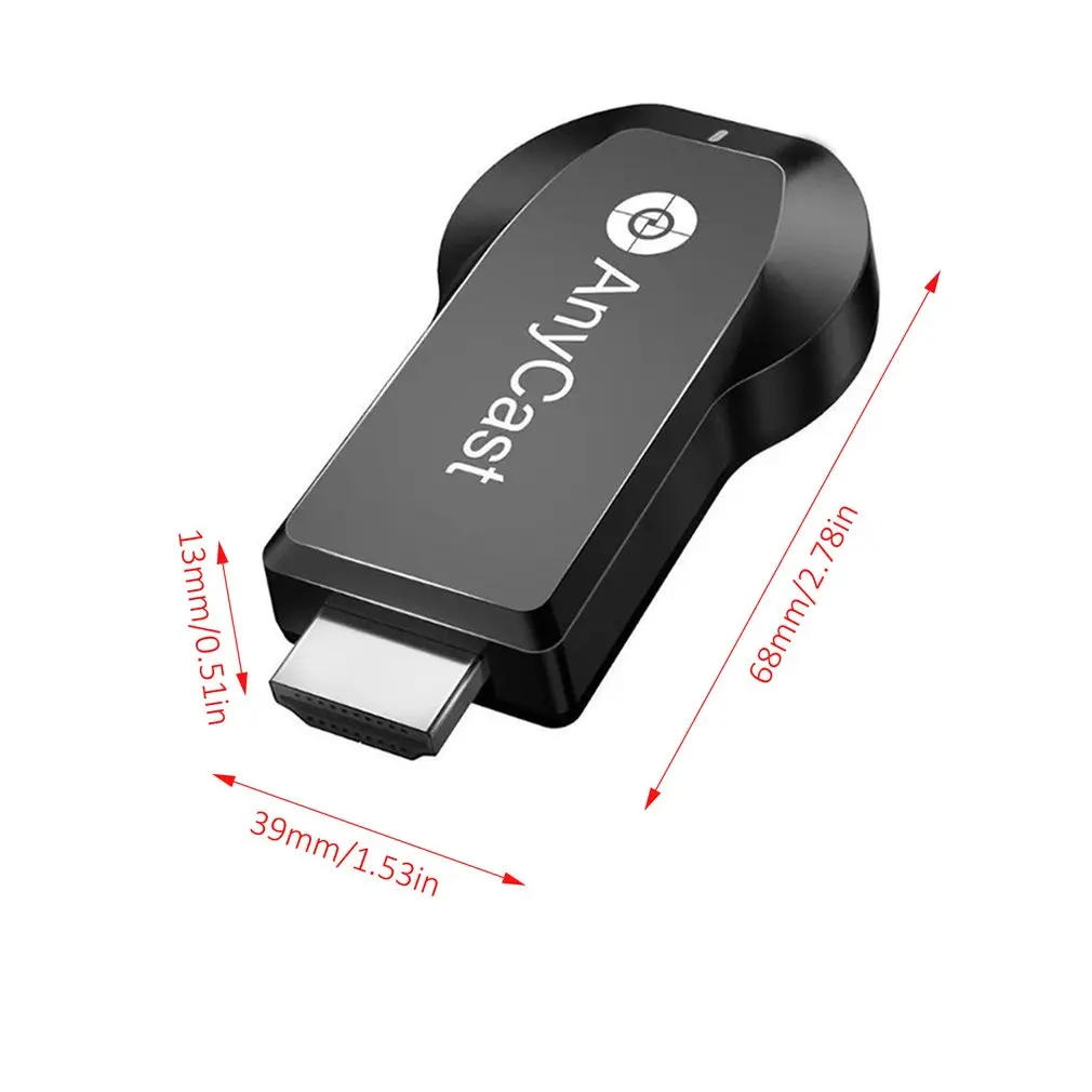 M100 2.4G/5G 4K Miracast Any Cast Wireless DLNA AirPlay HDMI-compatible TV Stick Wifi Display Dongle Receiver for IOS Android PC
M100 2.4G/5G 4K Miracast Any Cast Wireless DLNA AirPlay HDMI-compatible TV Stick Wifi Display Dongle Receiver for IOS Android PC
