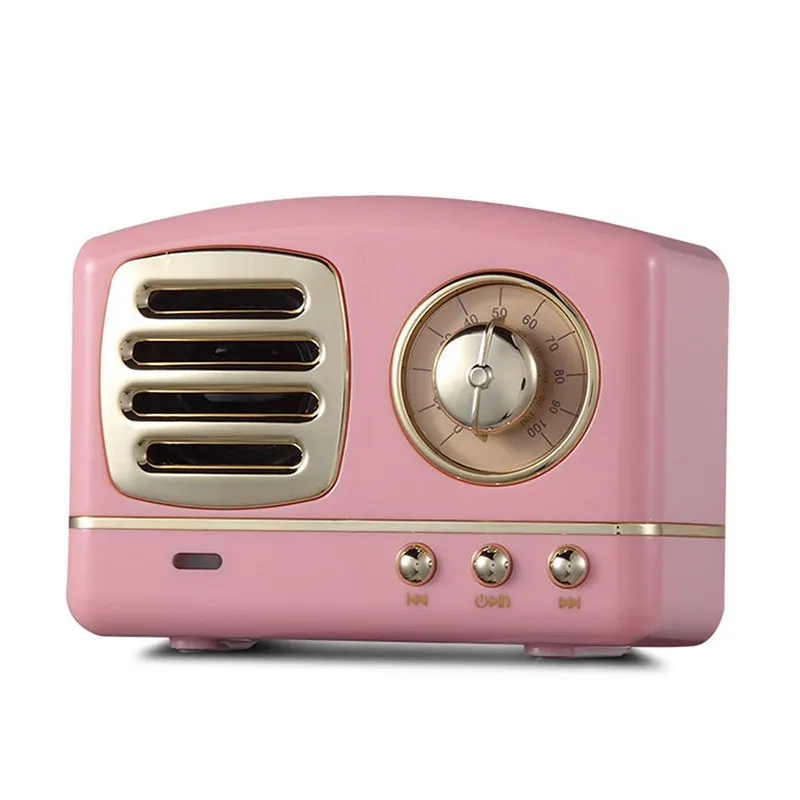 Retro Hifi Stereo Bluetooth V4.1 Speaker Portable Wireless Vintage Speaker 2 (2.0) 5W Plastic 3W DC Full-range 50hz-20khz
Retro Hifi Stereo Bluetooth V4.1 Speaker Portable Wireless Vintage Speaker 2 (2.0) 5W Plastic 3W DC Full-range 50hz-20khz