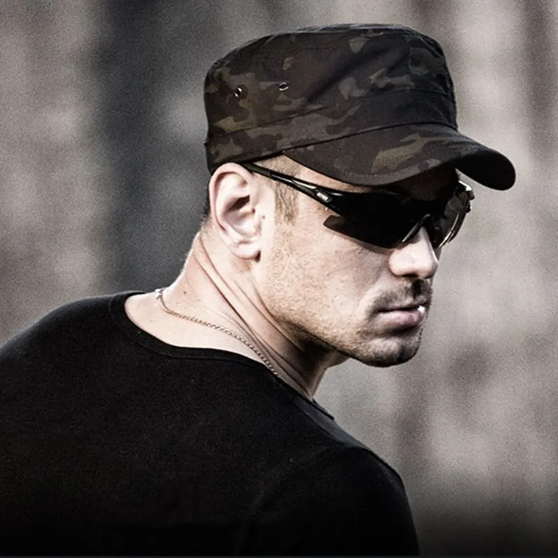 Camouflage Tactical Baseball Cap Flat Cap Army Fans Combat Training Military Hat Outdoor Breathable Climbing Hiking Sports Hat
Camouflage Tactical Baseball Cap Flat Cap Army Fans Combat Training Military Hat Outdoor Breathable Climbing Hiking Sports Hat
