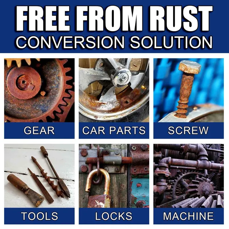 1pc Car Rust Removal Conversion Fluid 60ml Rust Remover Rust Spray Antirust Agent Maintenance And Cleaning Accessories
1pc Car Rust Removal Conversion Fluid 60ml Rust Remover Rust Spray Antirust Agent Maintenance And Cleaning Accessories