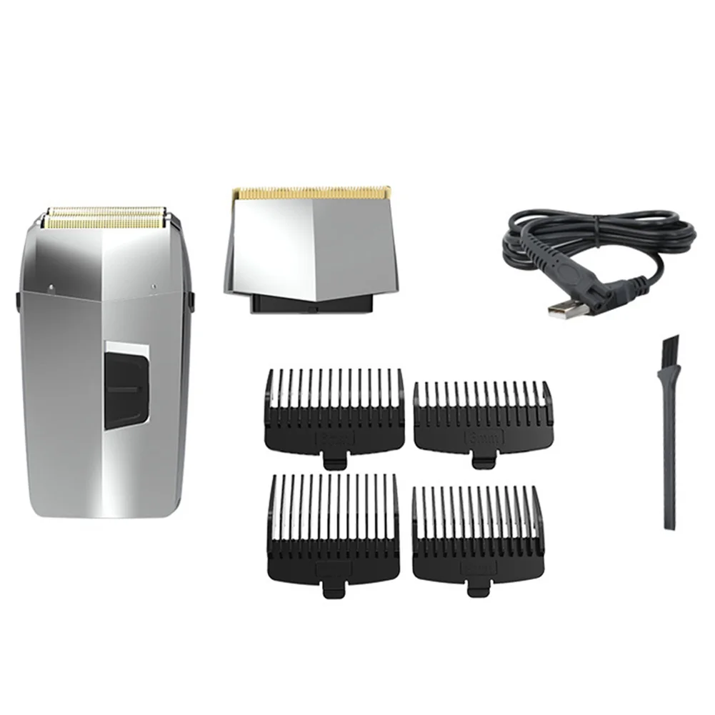 Professional Electric Shaver Barber Beard Hair Shaver for Men Rechargeable Razor Shaving Machine
Professional Electric Shaver Barber Beard Hair Shaver for Men Rechargeable Razor Shaving Machine