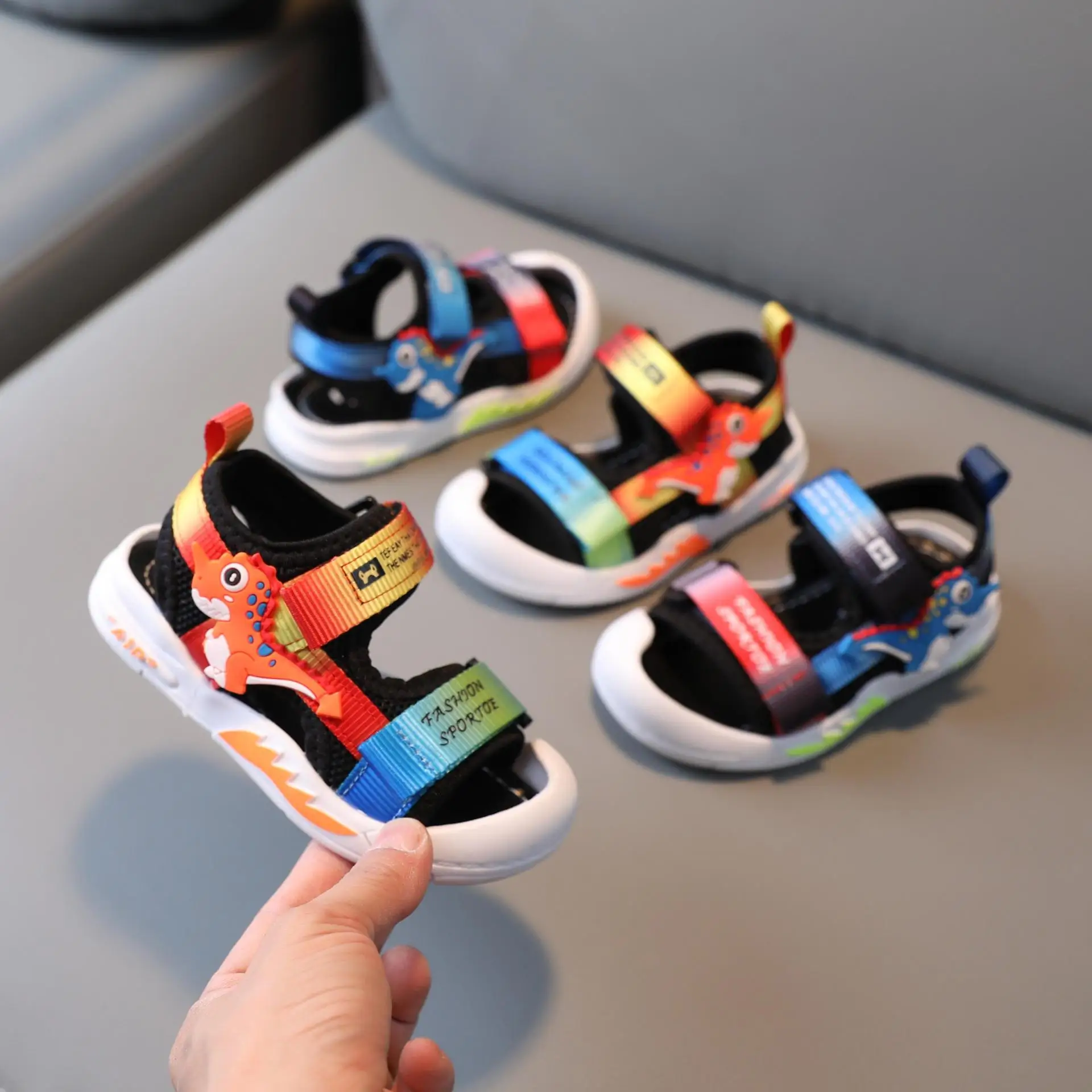 Size 21-30 Summer Kids Casual Shoes Brand open Toe Toddler Boys Girls Sandals Sport PU Leather Baby Beach Sandals Shoes
Size 21-30 Summer Kids Casual Shoes Brand open Toe Toddler Boys Girls Sandals Sport PU Leather Baby Beach Sandals Shoes