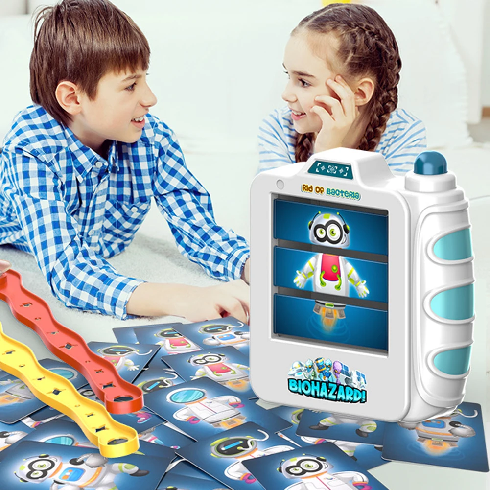 Tabletop Monsters Board Games Parent-Child Interaction Projection Digital Video Educational Toy for Children Gift
Tabletop Monsters Board Games Parent-Child Interaction Projection Digital Video Educational Toy for Children Gift
