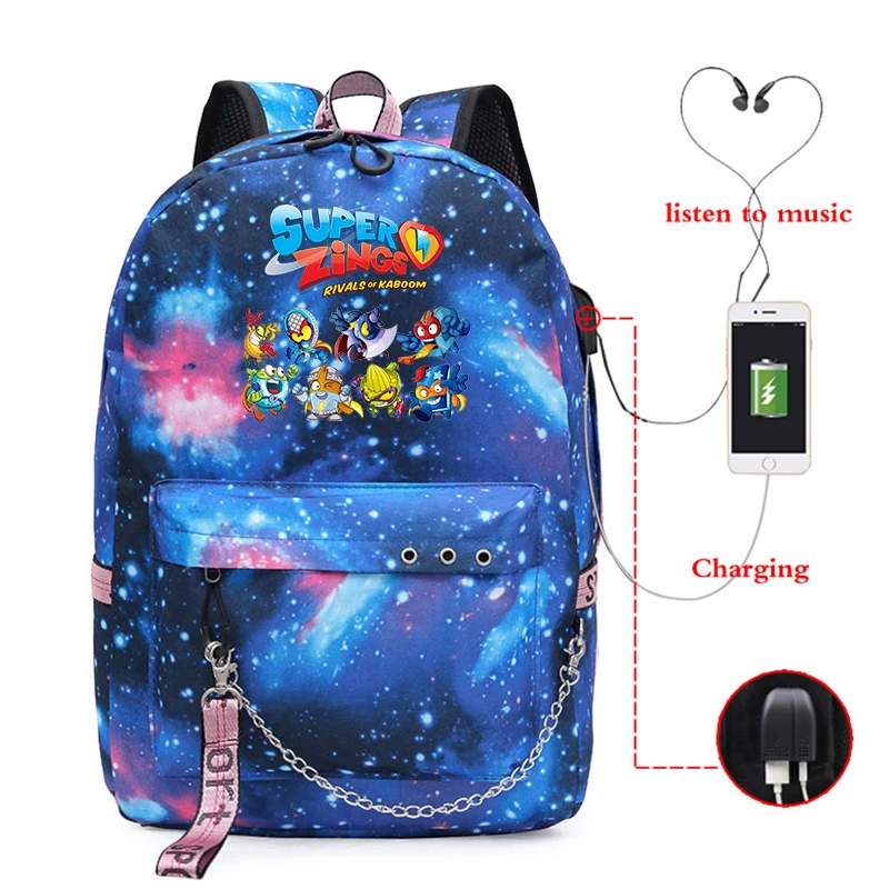 Рюкзаки Super Zings, сумки с USB-зарядкой, школьные сумки для девочек-подростков, милый рюкзак, мультяшный рюкзак для мальчиков, детский рюкзак
Рюкзаки Super Zings, сумки с USB-зарядкой, школьные сумки для девочек-подростков, милый рюкзак, мультяшный рюкзак для мальчиков, детский рюкзак