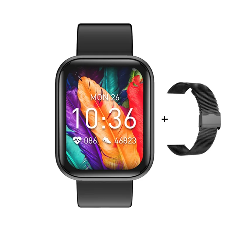 P85 Smartwatch 1.65inch Full Touch Screen Temperature Heart Rate Monitor Weather Forecast Custom Watchface Smart Watch Men Women 
P85 Smartwatch 1.65inch Full Touch Screen Temperature Heart Rate Monitor Weather Forecast Custom Watchface Smart Watch Men Women