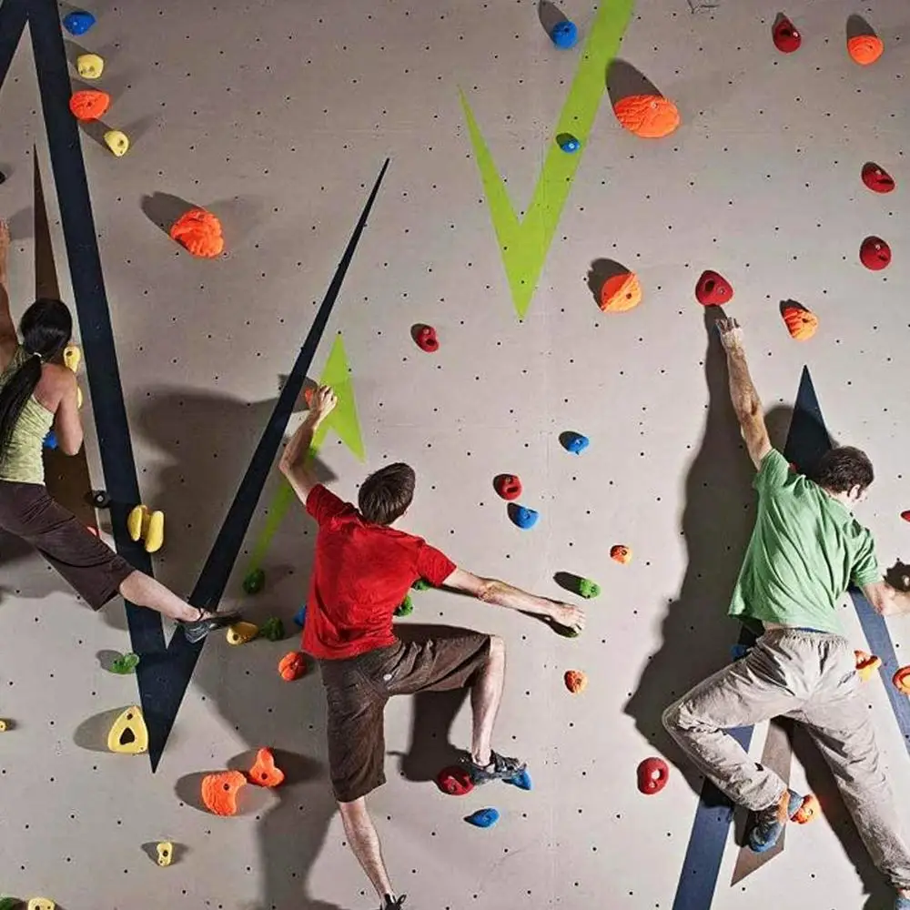 Climbing Holds Rock Climbing Holds - Mounting Hardware Included - Climbing Rocks for DIY Rock Climbing Wall for Kids and Adults 
Climbing Holds Rock Climbing Holds - Mounting Hardware Included - Climbing Rocks for DIY Rock Climbing Wall for Kids and Adults