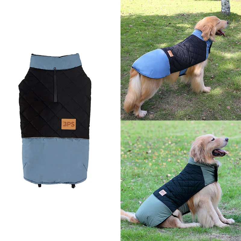 Dog Coat Waterproof Warm Winter Jacket Warm Dog Winter Coat, Reflective Down Jacket for Labrador Golden Retriever Husky Dog
Dog Coat Waterproof Warm Winter Jacket Warm Dog Winter Coat, Reflective Down Jacket for Labrador Golden Retriever Husky Dog