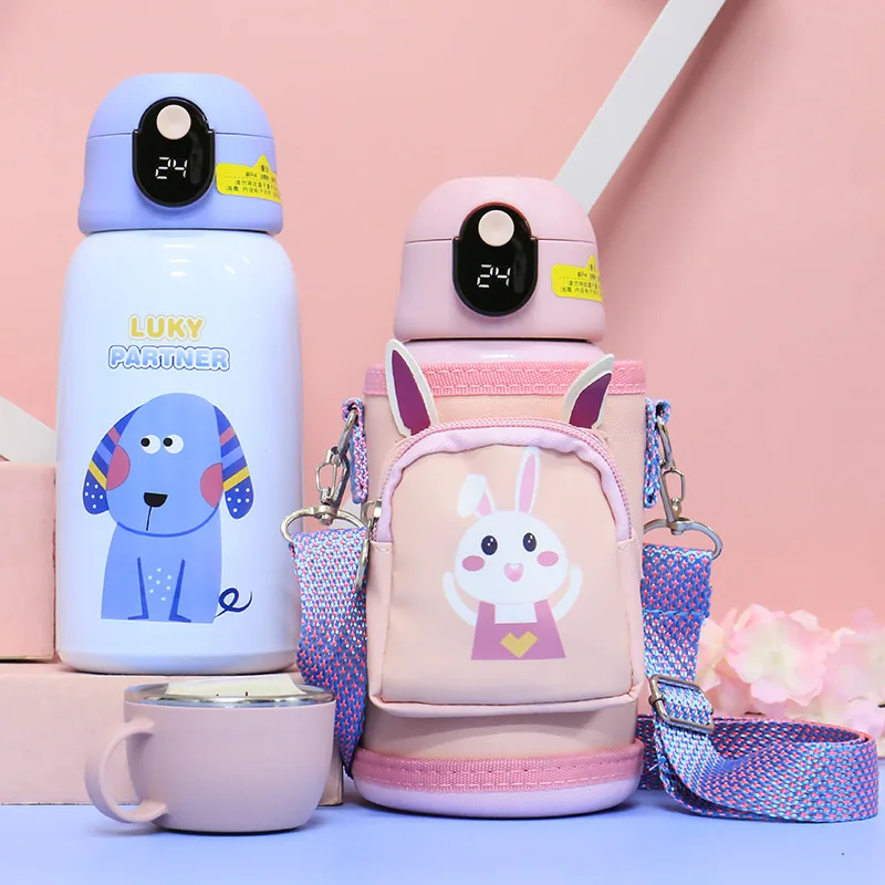 Creative Cartoon Children's Smart 316 Stainless Steel Thermos Cup Students' Anti-fall Straw Kettle Warm Water Cup Children Gift
Creative Cartoon Children's Smart 316 Stainless Steel Thermos Cup Students' Anti-fall Straw Kettle Warm Water Cup Children Gift