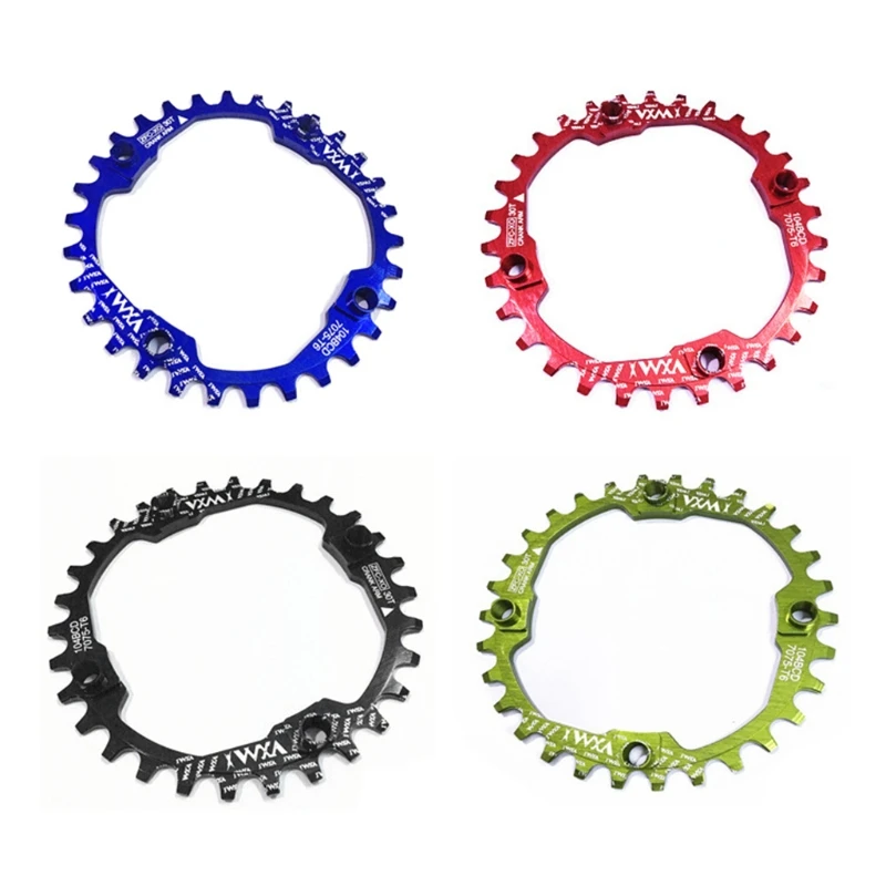 104BCD 30T Bicycle Crank Chainring Narrow Wide Ultralight MTB Bike Chainwheel Circle Crankset Plate Single Speed Chain
104BCD 30T Bicycle Crank Chainring Narrow Wide Ultralight MTB Bike Chainwheel Circle Crankset Plate Single Speed Chain