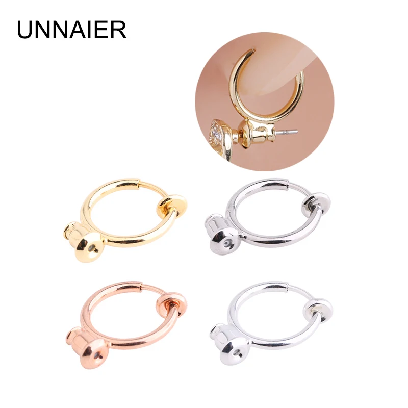 UNNAIER Clip-on Hoop Earrings For Women Parts Diy Jewelry Charm For Making Earring Findings Materials Accessories Supplies
UNNAIER Clip-on Hoop Earrings For Women Parts Diy Jewelry Charm For Making Earring Findings Materials Accessories Supplies