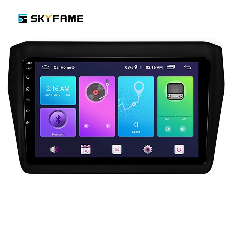 SKYFAME 4+64G Car Radio Stereo For Suzuki Swift 2017 Android Multimedia System GPS Navigation DVD Player
SKYFAME 4+64G Car Radio Stereo For Suzuki Swift 2017 Android Multimedia System GPS Navigation DVD Player